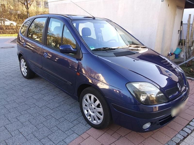 Gebraucht Renault Scénic 107 PS (78 kW) 2003 Blau Van / Kleinbus
