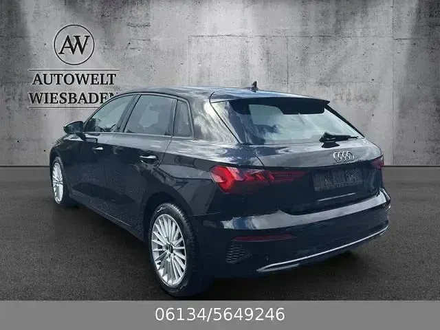 Brugt Audi A3 Advanced 150 HK (110 kW) 2022 Sort Sedan