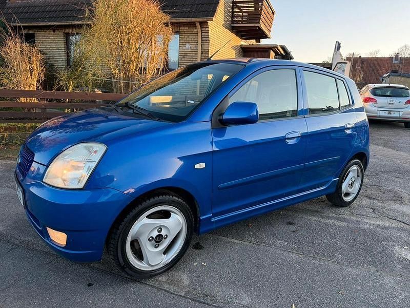 Gebraucht Kia Picanto EX 65 PS (47 kW) 2004 Blau Kleinwagen