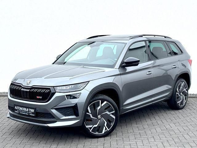 Grau Gebraucht 2021 Skoda Kodiaq RS SUV | 42.990 € (Fairer Preis) - Bild 1/4
