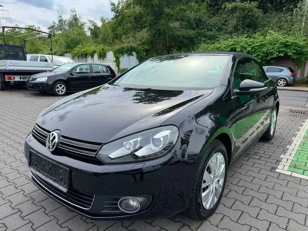 Gebraucht VW Golf Basis 160 PS (117 kW) 2011 Schwarz Cabrio