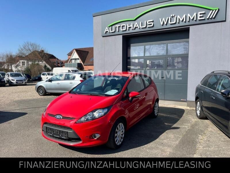Rot Gebraucht 2011 Ford Fiesta Trend Kleinwagen | 2.800 € (Fairer Preis) - Bild 1/4