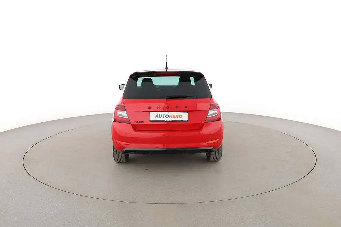 Gebraucht Skoda Fabia Monte Carlo 95 PS (69 kW) 2021 Rot Kleinwagen