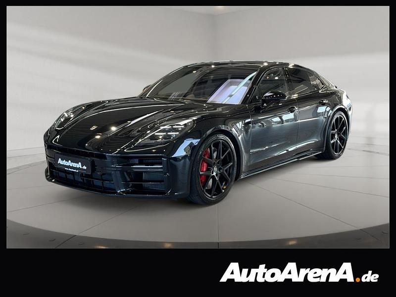 Tiefschwarzmetallic Gebraucht 2024 Porsche Panamera Turbo E-Hybrid Limousine | 171.680 € (Superpreis) - Bild 1/4