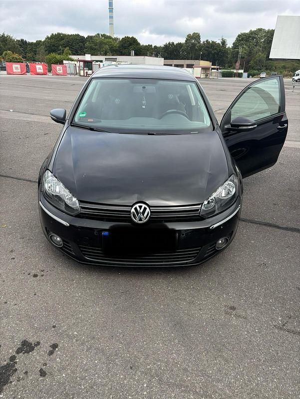 Schwarz Gebraucht 2009 VW Golf VI Kleinwagen | 1.800 € (Superpreis) - Bild 1/4