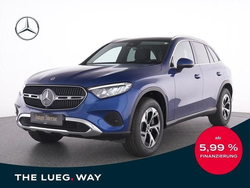 Blau metalliclack spektralblau Gebraucht 2023 Mercedes GLC300e Avantgarde SUV | 55.445 € (Superpreis) - Bild 1/4