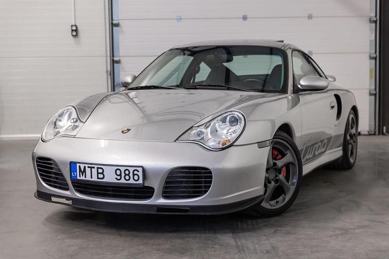 Silber Gebraucht 2002 Porsche 996 Turbo | 42.000 € (Guter Preis) - Bild 1/4