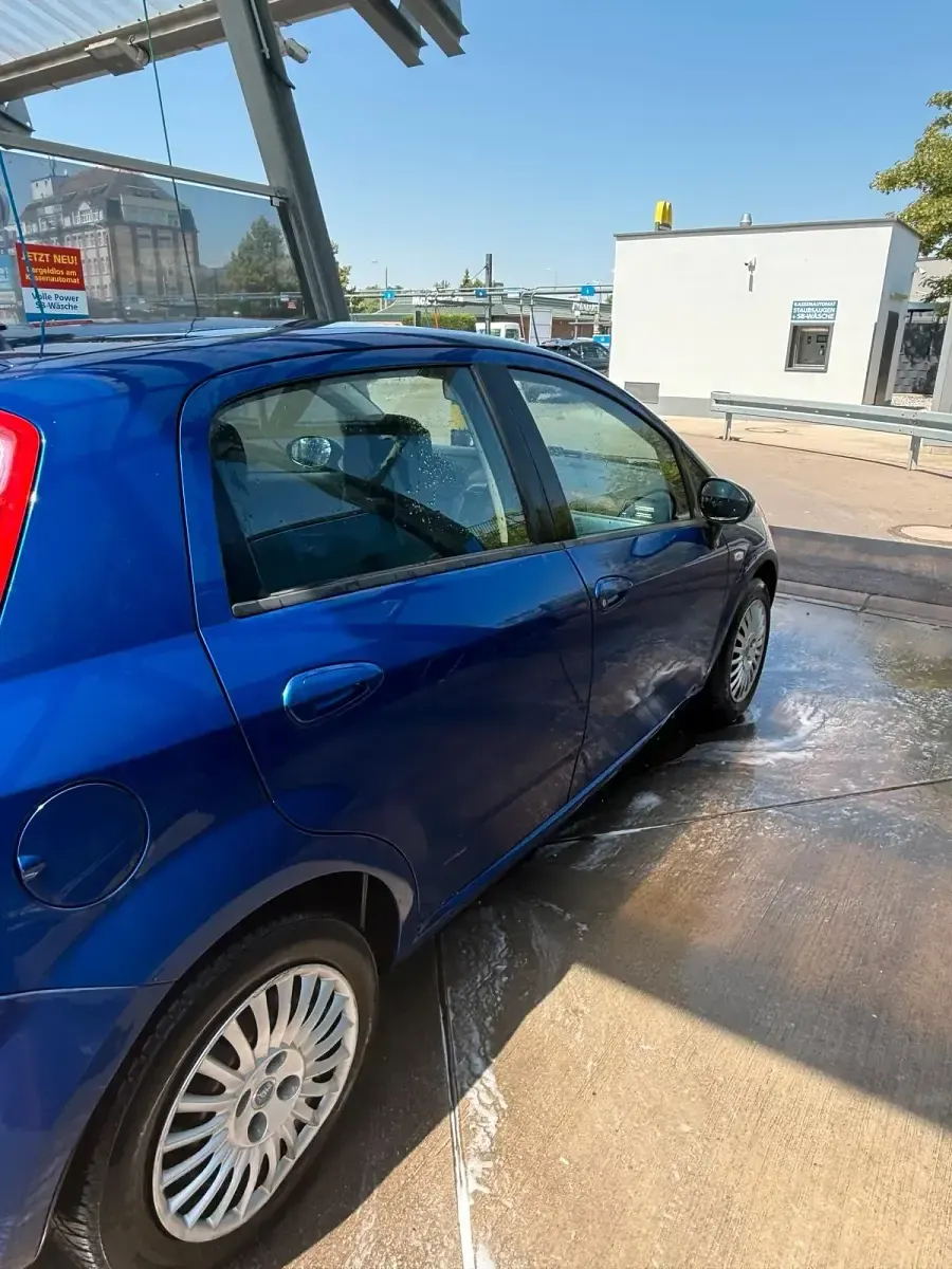 Gebraucht Fiat Grande Punto 77 PS (56 kW) 2006 Blau Kleinwagen