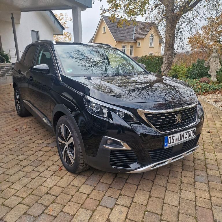 Schwarz Gebraucht 2020 Peugeot 3008 Allure SUV | 14.800 € (Fairer Preis) - Bild 1/4