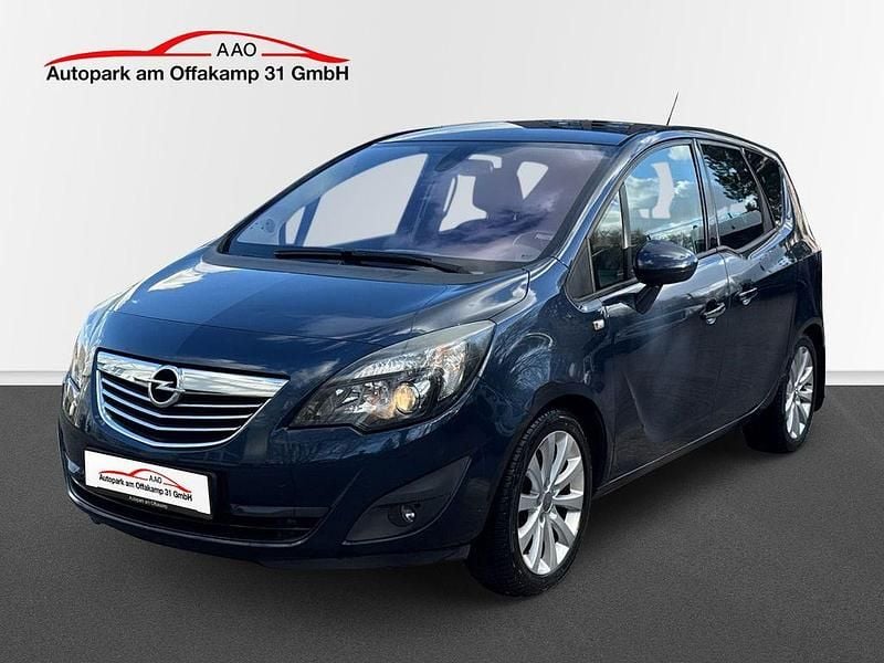 Gebraucht Opel Meriva 131 PS (96 kW) 2010 Blau Van / Kleinbus