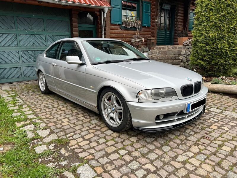 Silber Gebraucht 2000 BMW 323 Performance Coupé | 3.800 € (Superpreis) - Bild 1/4