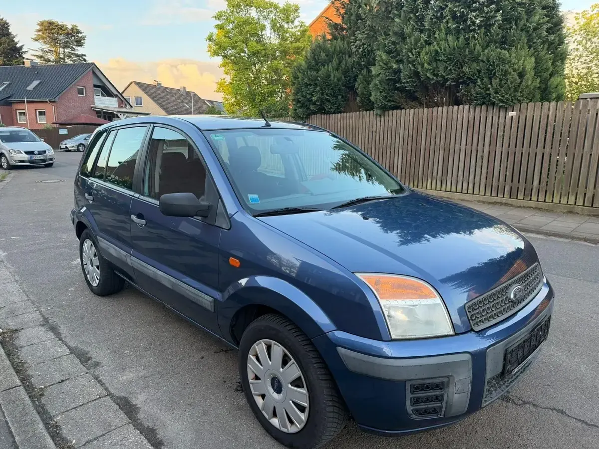 Gebraucht Ford Fusion 80 PS (58 kW) 2005 Blau Kleinwagen