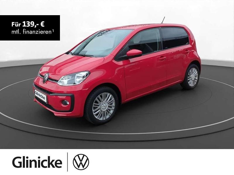 Rot Gebraucht 2021 VW up! United Kleinwagen | 10.980 € (Guter Preis) - Bild 1/3