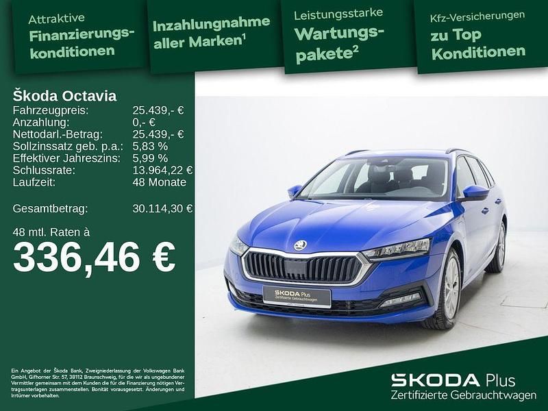 Energyblau Gebraucht 2023 Skoda Octavia Ambition Kombi | 25.439 € (Guter Preis) - Bild 1/4