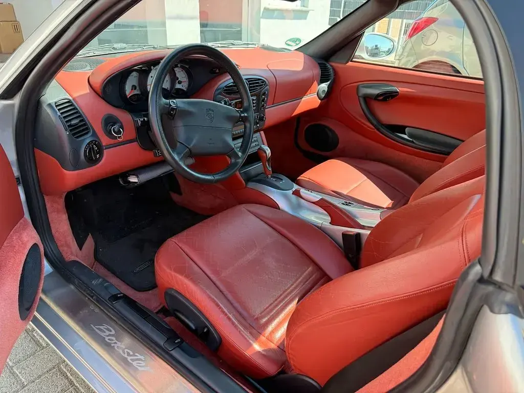 Gebraucht Porsche Boxster 204 PS (150 kW) 1997 Silber Cabrio