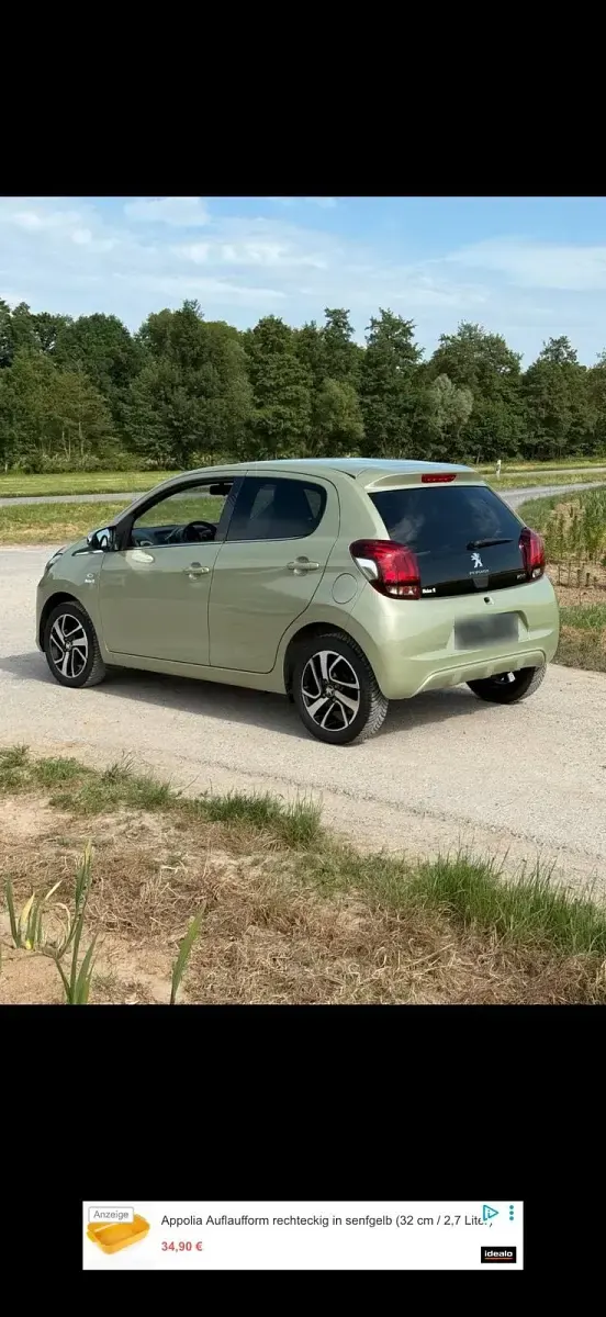 Gebraucht Peugeot 108 Collection 72 PS (52 kW) 2021 Grün Kleinwagen