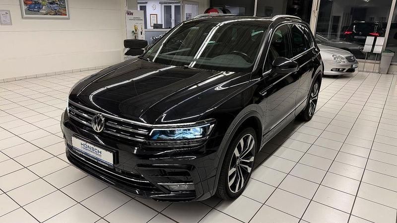 Schwarz Gebraucht 2020 VW Tiguan R-line SUV | 24.990 € (Fairer Preis) - Bild 1/4