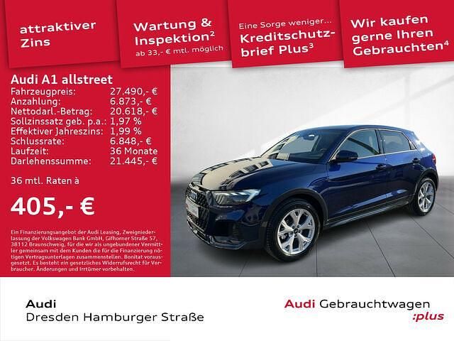 Navarrablau metallic Gebraucht 2024 Audi A1 Ambiente Kleinwagen | 27.490 € (Fairer Preis) - Bild 1/2