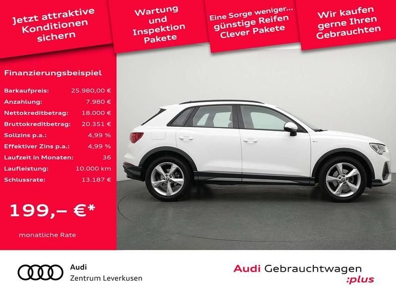 Gebraucht Audi Q3 Design 150 PS (110 kW) 2019 Ibisweiß SUV