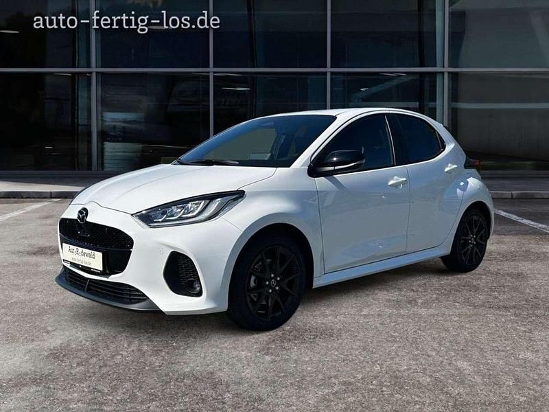 Lunar white Neu 2025 Mazda 2 Homura-Line Kleinwagen | 26.350 € (Fairer Preis) - Bild 1/4