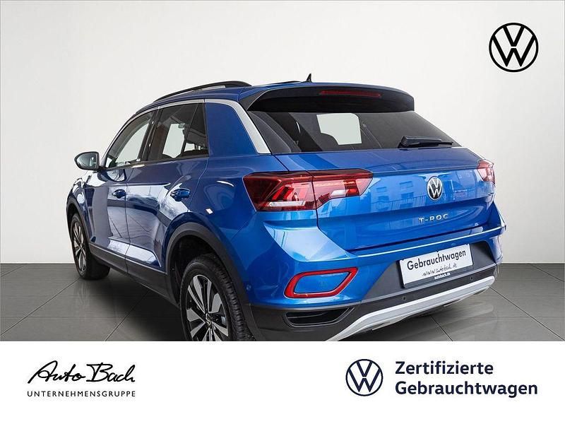Gebraucht VW T-Roc Move 150 PS (110 kW) 2024 Ravennablau metallic SUV