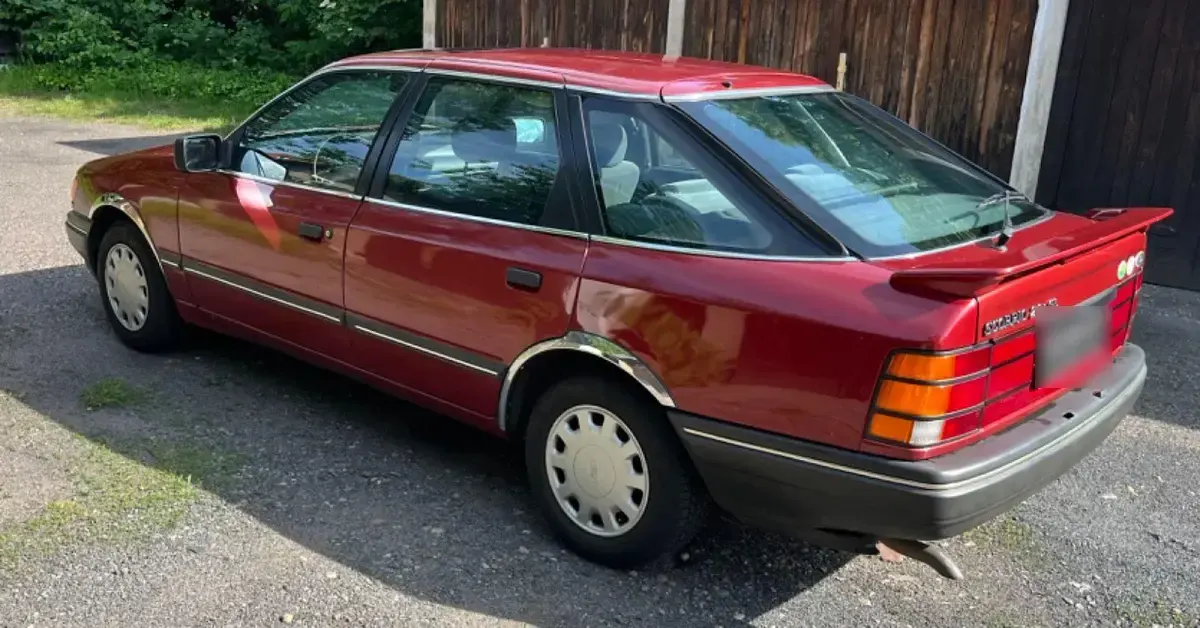 Gebraucht Ford Scorpio 116 PS (85 kW) 1986 Rot Limousine