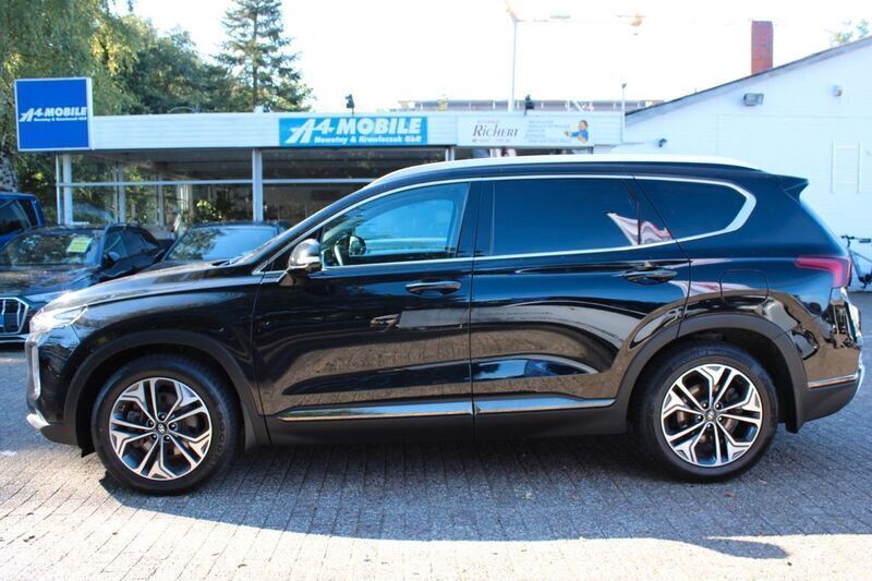 Phantom black Gebraucht 2019 Hyundai Santa Fe SUV | 27.499 € (Teuer) - Bild 1/4