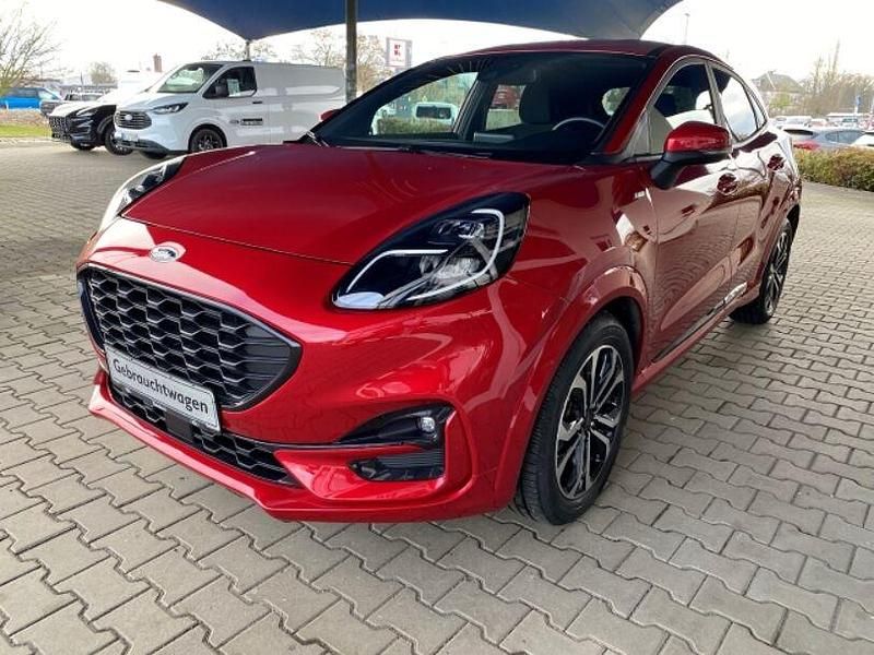 Gebraucht Ford Puma ST-Line 125 PS (91 kW) 2021 Fantastic red tc (rot) SUV
