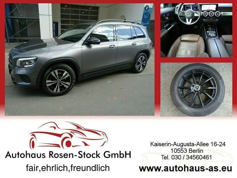 Mountaingrey met (metallic) Gebraucht 2020 Mercedes GLB250 Progressive SUV | 30.900 € (Guter Preis) - Bild 1/3