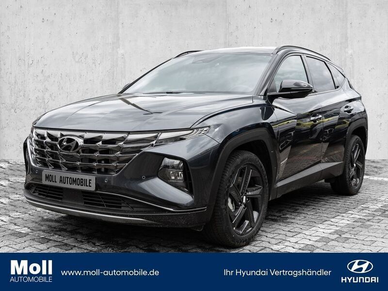 Teal blue / abyss black Gebraucht 2024 Hyundai Tucson Advantage SUV | 27.780 € (Superpreis) - Bild 1/4