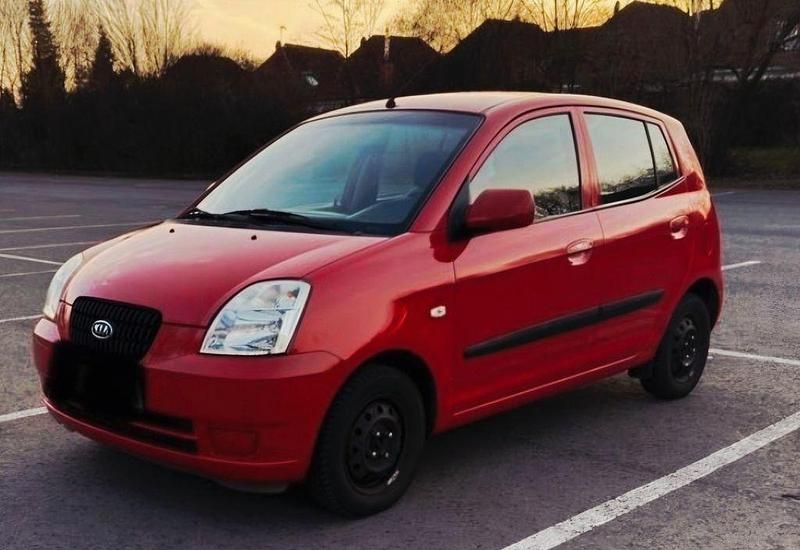 Gebraucht Kia Picanto 65 PS (47 kW) 2007 Rot Kleinwagen