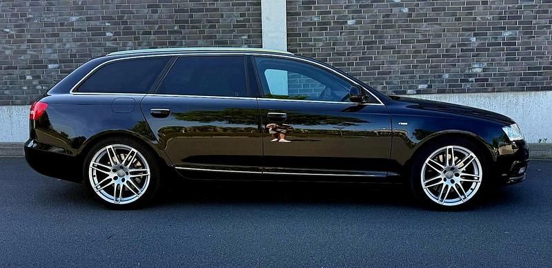 Schwarz Gebraucht 2011 Audi A6 S-Line Kombi | 9.500 € (Superpreis) - Bild 1/4