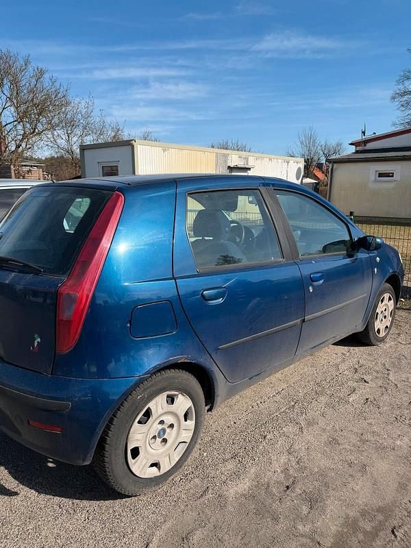 Gebraucht Fiat Punto 2004 Blau Kleinwagen