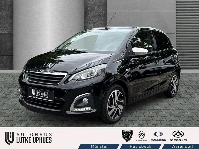 Schwarz Gebraucht 2020 Peugeot 108 Collection Kleinwagen | 10.750 € (Etwas zu teuer) - Bild 1/4
