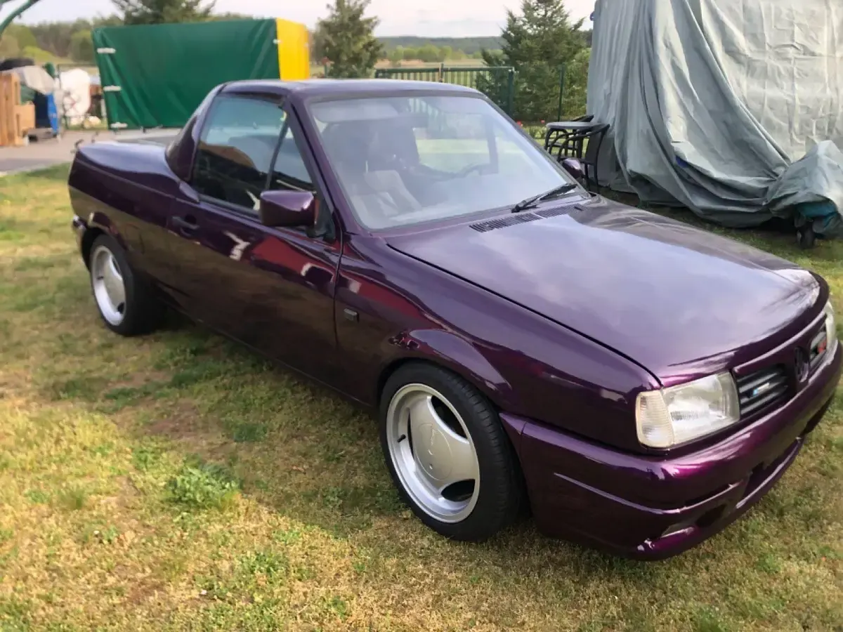 Gebraucht VW Polo 75 PS (55 kW) 1992 Violet Cabrio