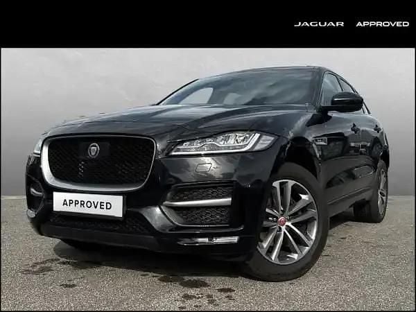 Schwarz Gebraucht 2021 Jaguar F-Pace R-Sport SUV | 30.490 € (Guter Preis) - Bild 1/4