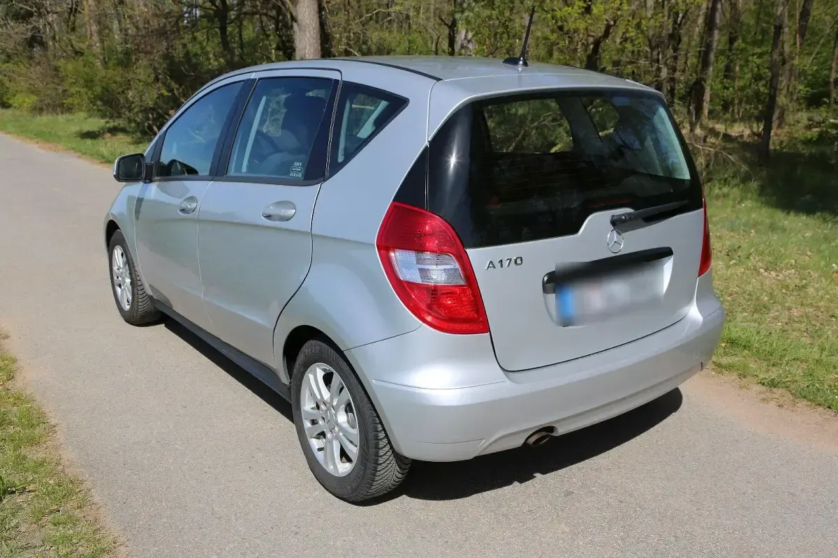 Gebraucht Mercedes A170 Avantgarde 116 PS (85 kW) 2008 Silber Van / Kleinbus