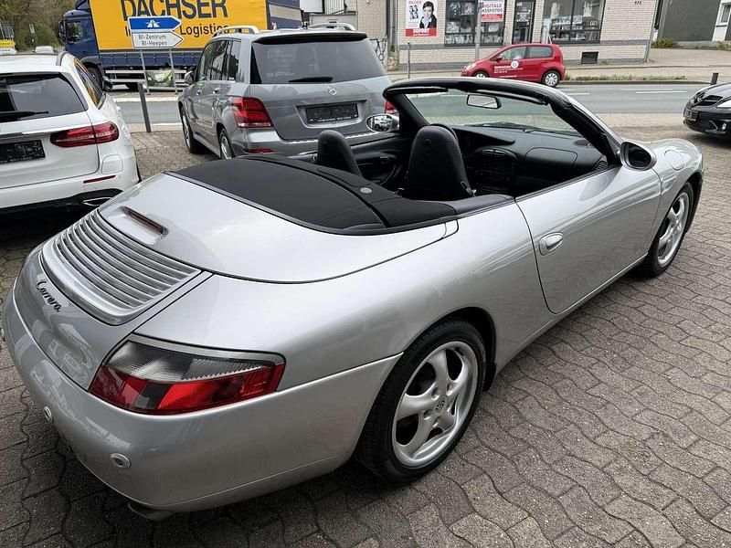 Gebraucht Porsche 911 Carrera Cabriolet 300 PS (220 kW) 2000 Palladiummetallic Cabrio