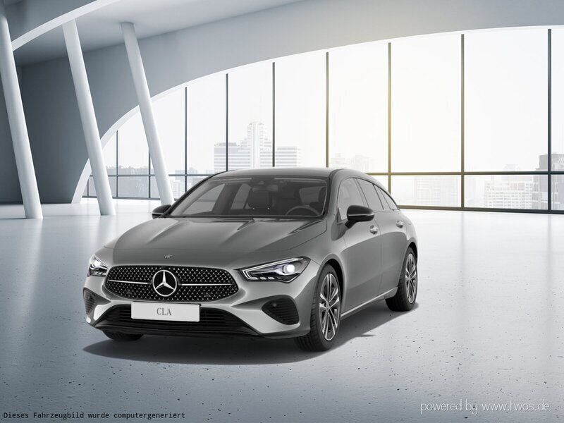 Mountaingrau Gebraucht 2024 Mercedes CLA200 Shooting Brake Progressive Kombi | 44.899 € - Bild 1/4