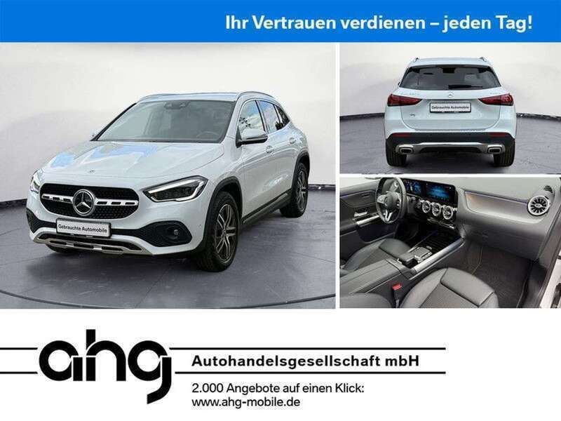 Digitalweiß metallic Gebraucht 2020 Mercedes GLA220 SUV | 33.660 € (Guter Preis) - Bild 1/4