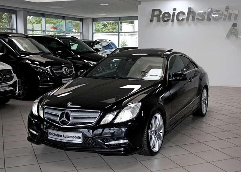 Gebraucht Mercedes E350 AMG 306 PS (225 kW) 2013 Obsidianschwarz Coupé