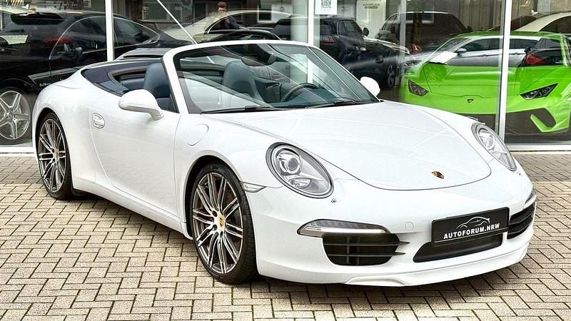 Weiß Gebraucht 2015 Porsche 911 Carrera S Cabriolet Cabrio | 79.800 € - Bild 1/4