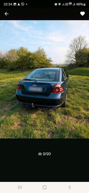 Gebraucht Ford Mondeo 140 PS (102 kW) 2005 Blau Limousine