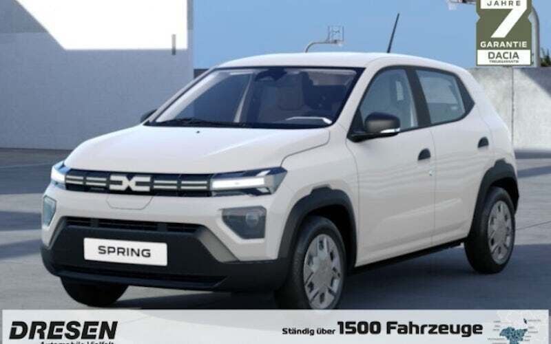Weiss Neu 2024 Dacia Spring Essentiel Kleinwagen | 13.790 € (Guter Preis) - Bild 1/4
