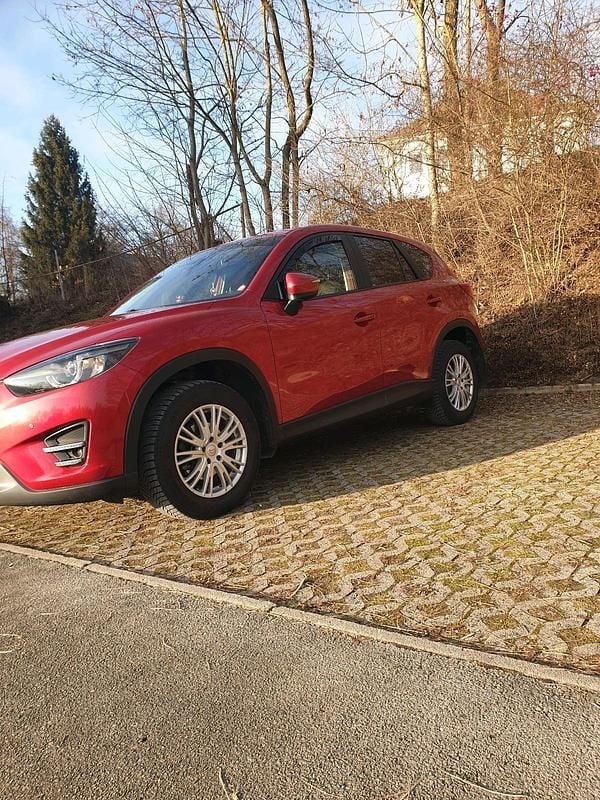Gebraucht Mazda CX-5 150 PS (110 kW) 2017 Rot SUV