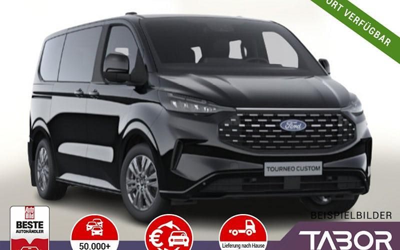 Schwarz Neu 2025 Ford Tourneo Custom Titanium Van / Kleinbus | 48.779 € (Superpreis) - Bild 1/4