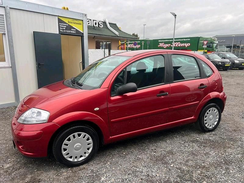 Gebraucht Citroën C3 60 PS (44 kW) 2007 Rot Kleinwagen