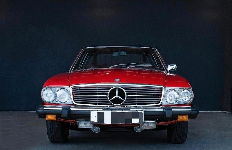 Gebraucht Mercedes SL450 182 PS (133 kW) 1975 Rot Cabrio