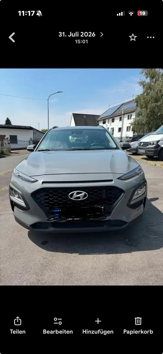 Gebraucht Hyundai Kona 120 PS (88 kW) 2020 Grau SUV
