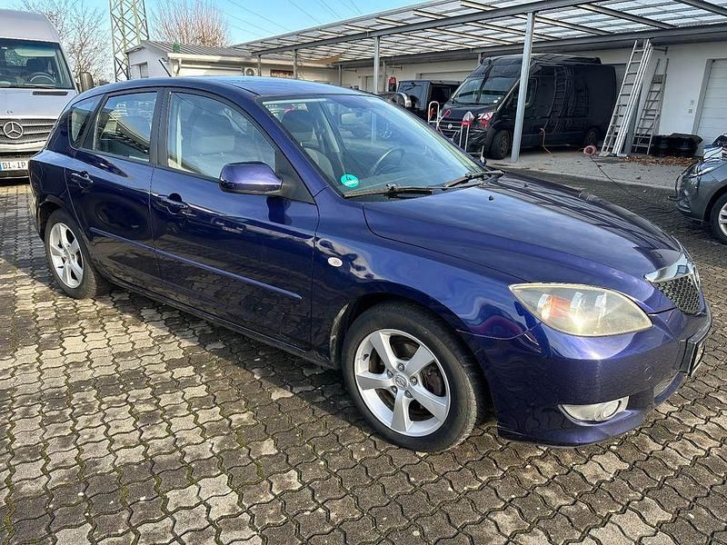 Blau Gebraucht 2005 Mazda 3 Comfort Limousine | 1.590 € (Guter Preis) - Bild 1/4